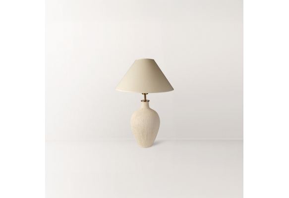 BARSELA DOKULU TERRACOTTA ABAJUR